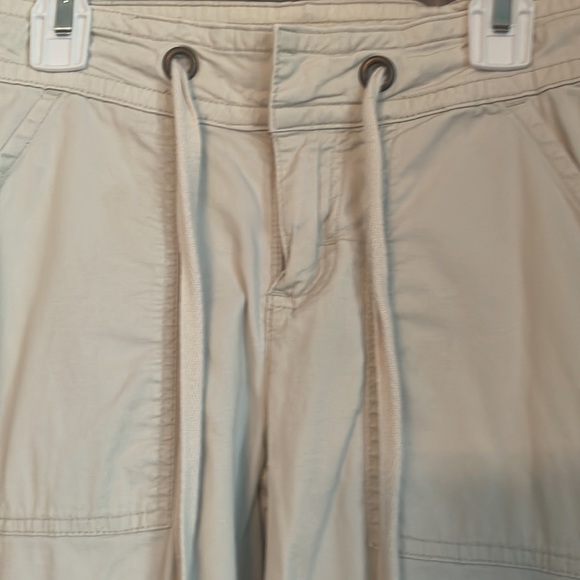 Lee Cargo Capri Khaki Size 3/4 - Picture 3 of 5